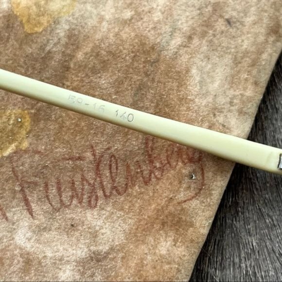 VTG DVF Jackie O Oversized Sunglasses 60s 70s - Picture 4 of 6